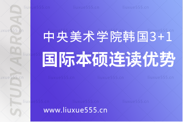 中央美术学院韩国3+1国际本硕连读有什么优势吗？
