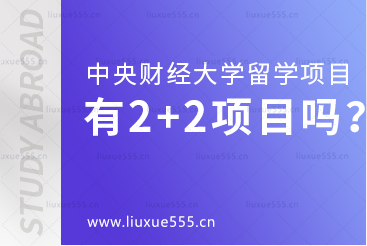 中央财经大学留学项目有2+2项目吗？