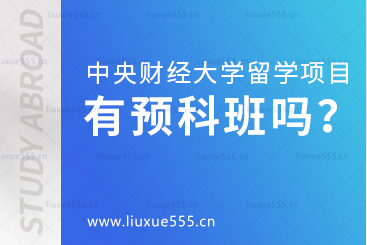 中央财经大学留学项目有语言预科班吗？