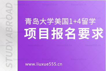 青岛大学美国1+4国际本科项目报名要求有哪些？