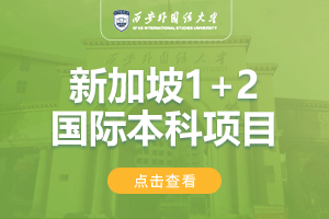 2024西安外国语大学新加坡1+2留学项目招生简章
