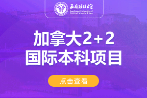 2024西南政法大学加拿大2+2国际本科项目