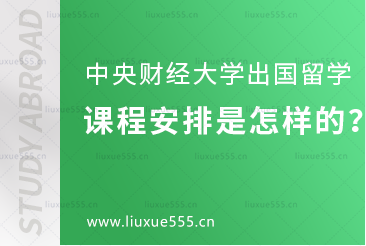 中央财经大学出国留学项目的课程安排是怎样的？