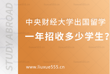 中央财经大学出国留学项目一年招收多少学生？