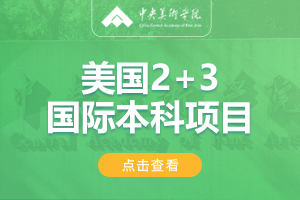 中央美术学院美国2+3艺术留学项目招生简章