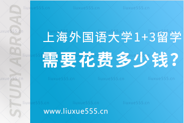 上海外国语大学1+3留学项目需要花多少钱？