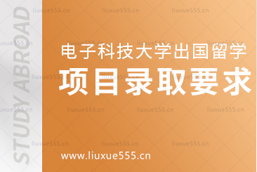 电子科技大学出国留学项目录取要求是什么？