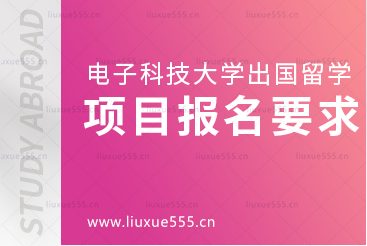 电子科技大学出国留学项目有哪些报名要求？