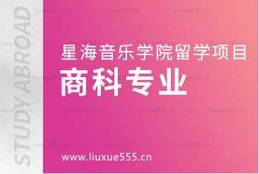星海音乐学院留学项目招收的商科专业