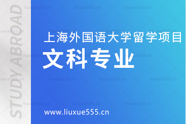 上海外国语大学留学项目招收的文科专业