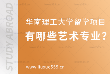 华南理工大学留学项目有哪些艺术专业？