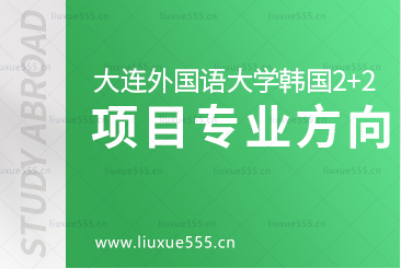 大连外国语大学韩国2+2出国留学项目专业是什么？