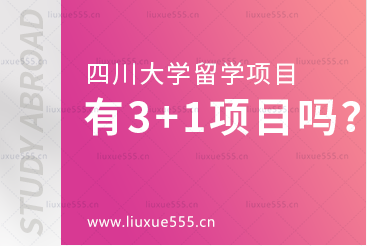四川大学留学项目有3+1项目吗？