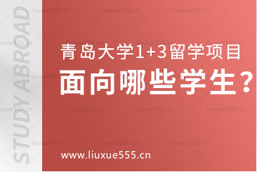 青岛大学1+3留学项目面向哪些学生招生？