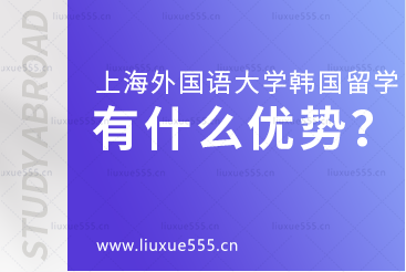 上海外国语大学韩国1+4国际本科项目有什么优势？