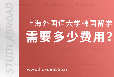 上海外国语大学韩国1+4国际本科项目需要多少费用？