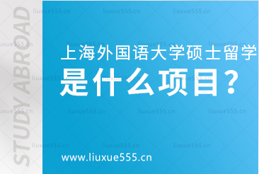 上海外国语大学1+1硕士留学项目是什么项目？