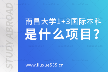 南昌大学1+3国际本科项目是什么项目？