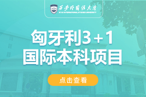 2024西安外国语大学匈牙利SQA3+1国际本科项目招生简章
