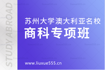 苏州大学2+2国际本科留学商科专项班