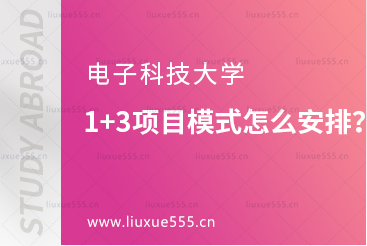 电子科技大学1+3项目模式怎么安排？