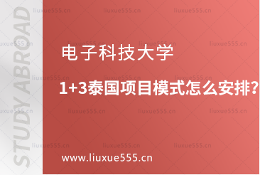 电子科技大学1+3泰国项目模式怎么安排？