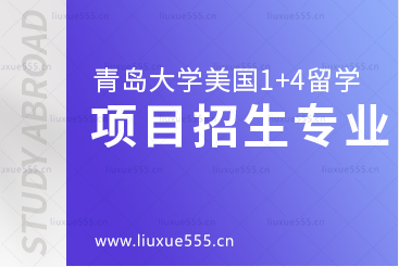 青岛大学美国1+4国际本科项目招生专业有哪些？