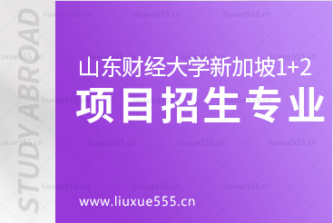 山东财经大学新加坡1+2留学项目招生专业