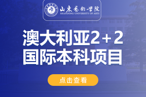 2024山东艺术学院澳大利亚2+2国际本科项目（出国留学培训基地）招生简章