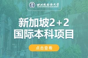 2024四川外国语大学新加坡2+2留学项目招生简章