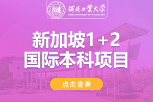 2024河北工业大学1/2+2新加坡国际本科项目