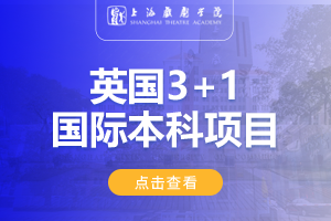 2024上海戏剧学院英国多院校艺术3+1国际本科项目招生简章