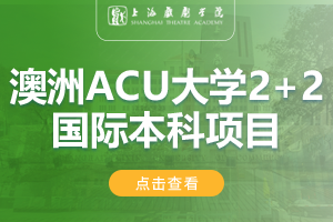 2024上海戏剧学院澳大利亚ACU大学2+2国际本科项目招生简章
