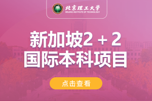 2024北京理工大学新加坡本科留学项目