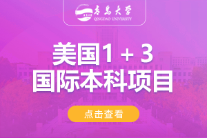 2024青岛大学美国1+3留学项目招生简章