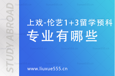 上海戏剧学院伦敦艺术大学1+3国际预科项目开设专业有哪些？