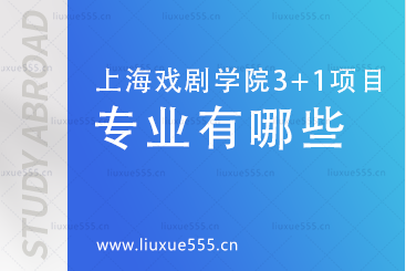 上海戏剧学院英国多院校3+1国际本科项目开设专业有哪些？