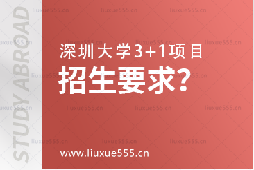 深圳大学3+1项目面向哪些学生招生？