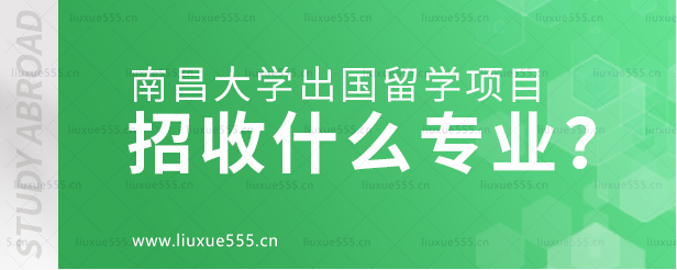 南昌大学出国留学项目招收什么专业？.png